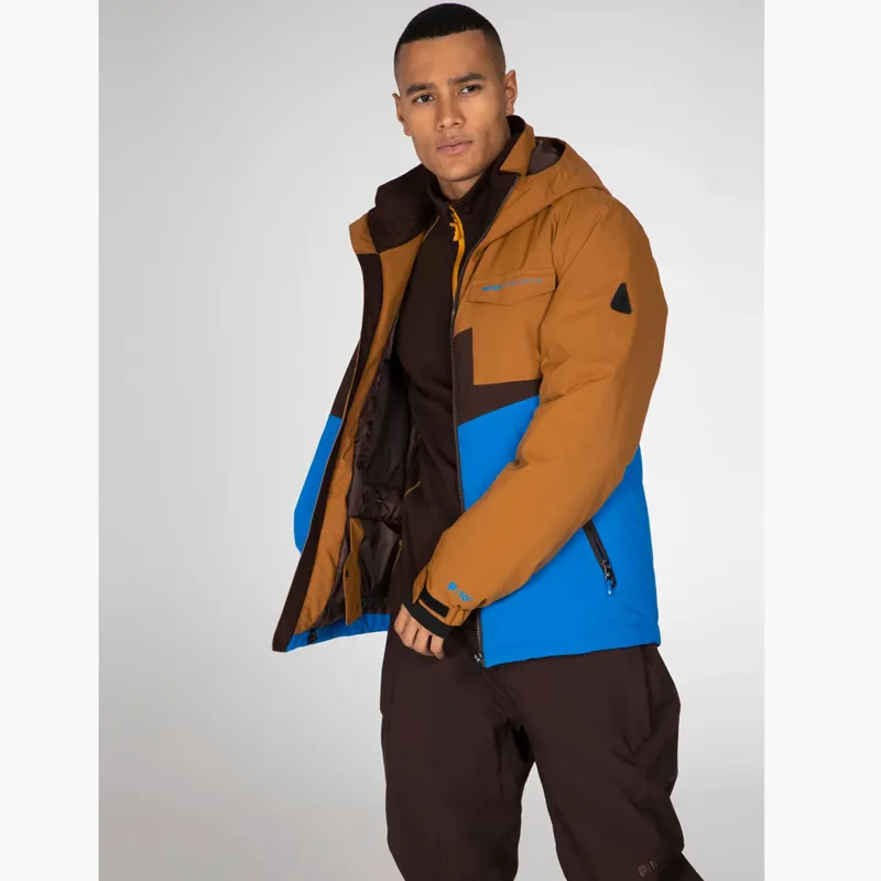 Protest Larry Jacket Brown Marlin Blue-2